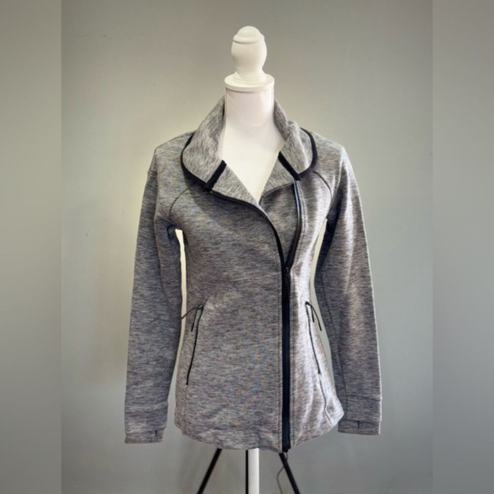 CLEAROUT! Gray Champion Full Zip Jacket Size XS EUC